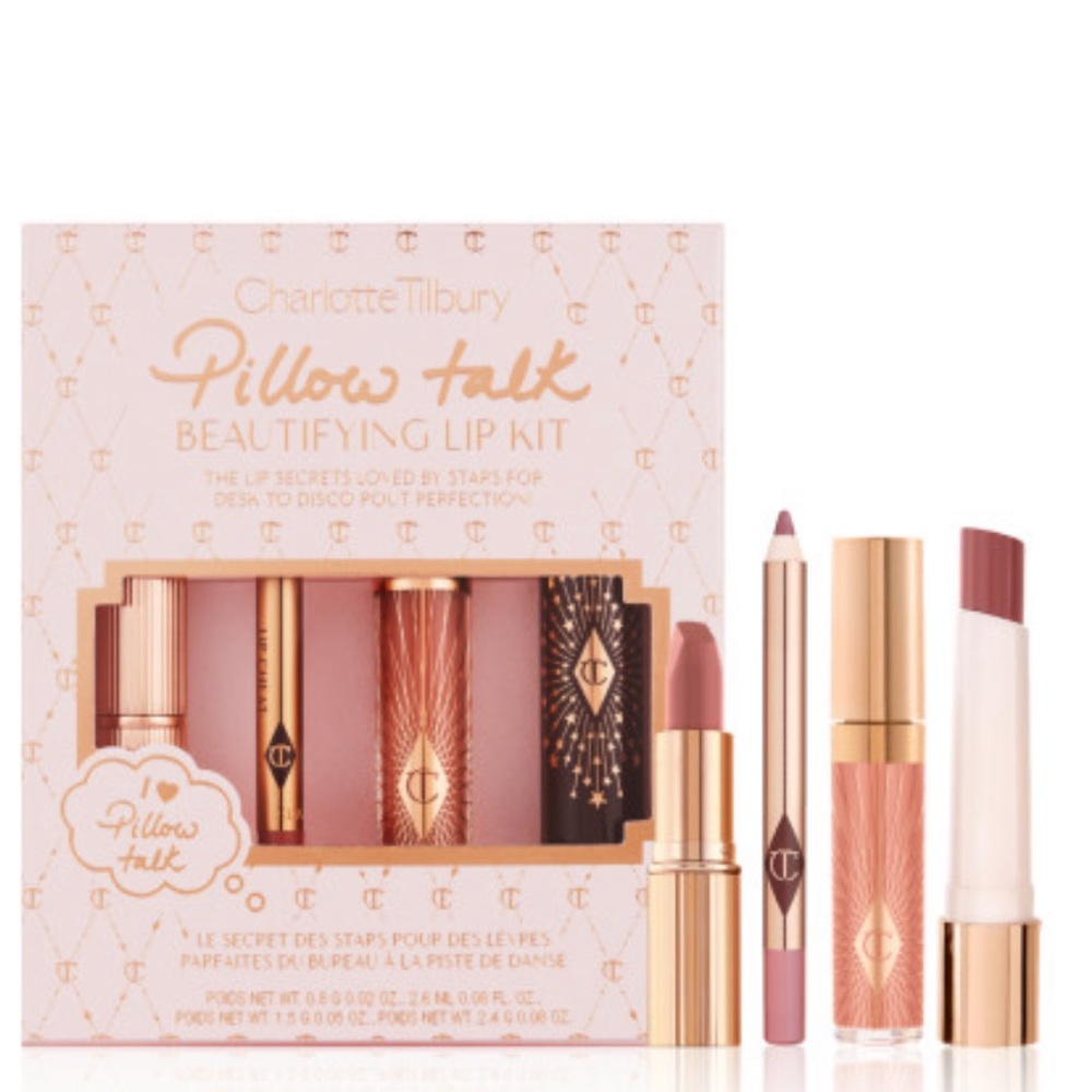 Never Opened Charlotte Tilbury Pillow Talk Beautiful Lip Kit